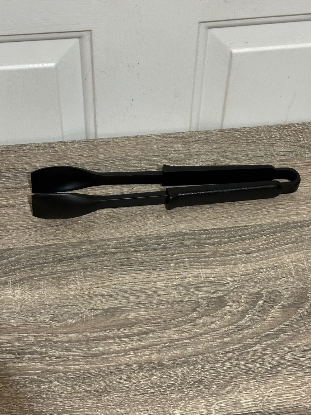 Calphalon Serving Cooking Tongs Black Plastic Utensil Heat Resistant 12”